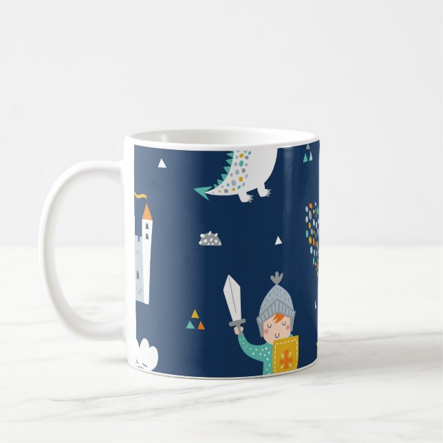 Mug Knight Dragon Castle Motif enfant (Gauche)