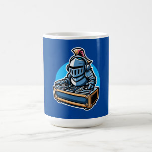 Mug Knight Turntablist - DJ Medieval DJ Design