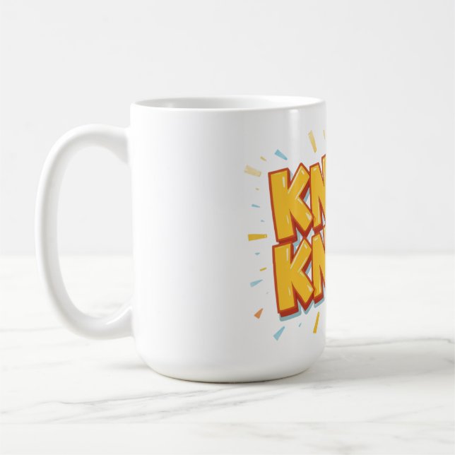 Mug Knock knock  (Gauche)