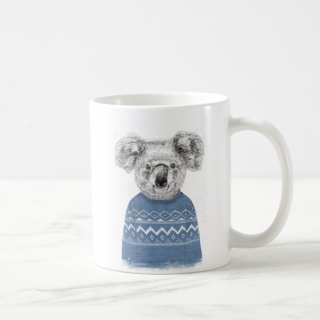 Mug Koala d'hiver (Droite)