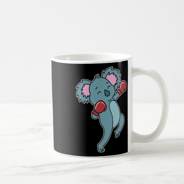 Mug Koala fait la boxe (Droite)