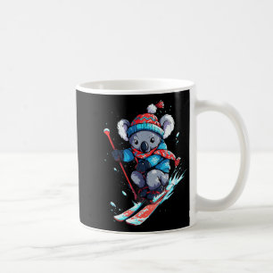 Mug Koala ours skiant skieur ski hiver neige