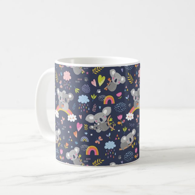 Mug Koala Rainbow Love Motif (Devant gauche)