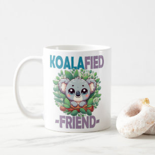 Mug Koalafied Ami drôle de jeu de mot Cute baby Koala