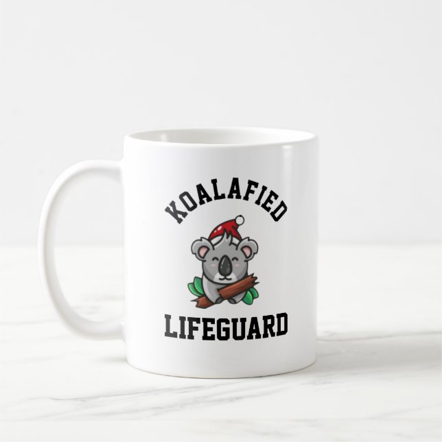Mug Koalafied Lifeguard (Gauche)