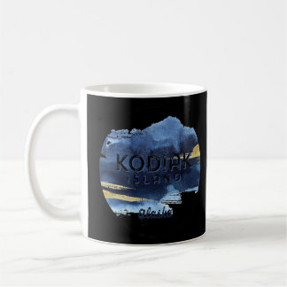 Mug Kodiak Island Alaska Watercolor Design Voyageur So