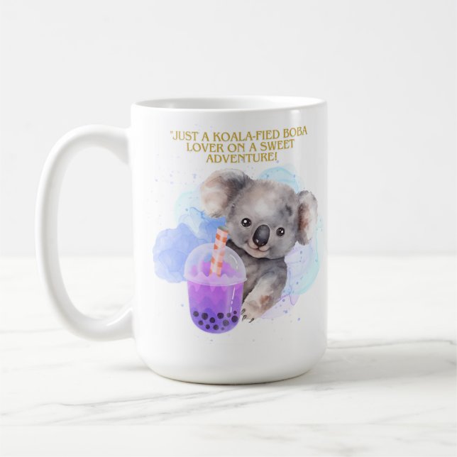 Mug kohala citation - juste kohala boba aventure (Gauche)