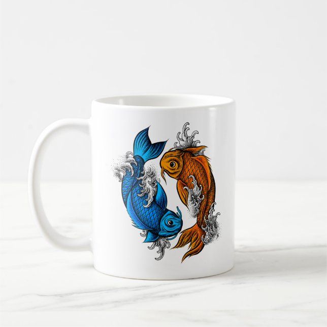 Mug Koi Ying Yang (Gauche)