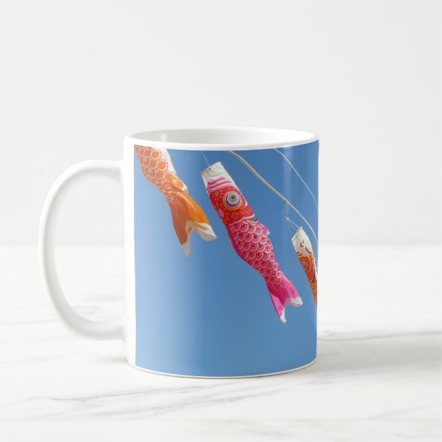 Mug Koinobori (serpentins de carpe) : Japon (Gauche)