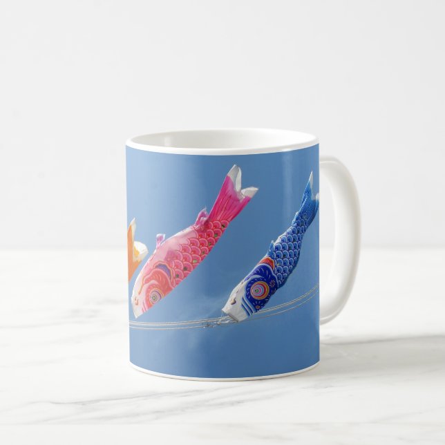 Mug Koinobori (serpentins de carpe) : Japon (Devant droit)