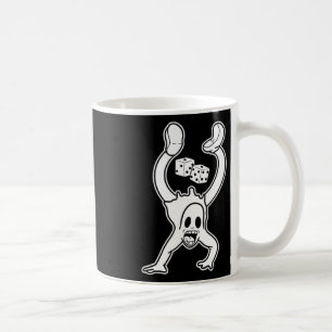 Mug Koko Le Fantôme Clown Lucky Dice Poignée Gothique 