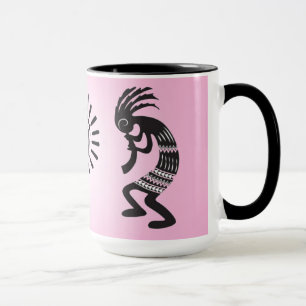 Mug Kokopelli Avec Symbole Sun Amérindien