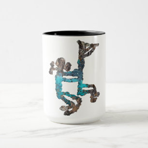 Mug Kokopelli et Petroglyph féminin