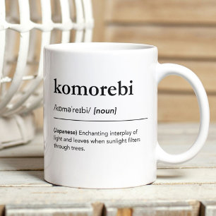 Mug Komorebi définition mot japonais dictionnaire