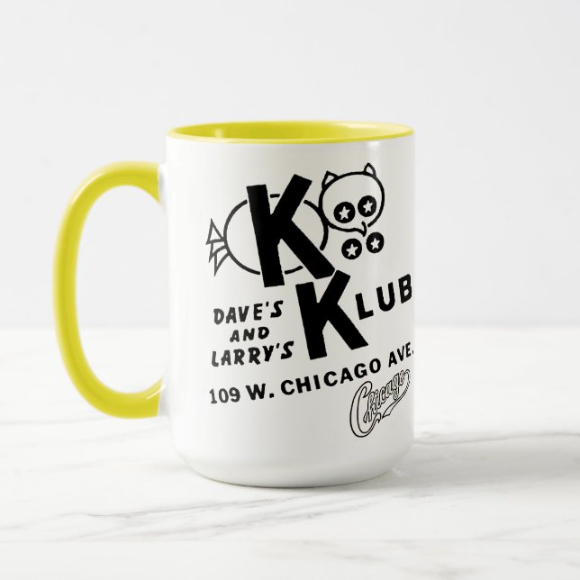 Mug KOO KOO KLUB, Chicago, Illinois (Gauche)