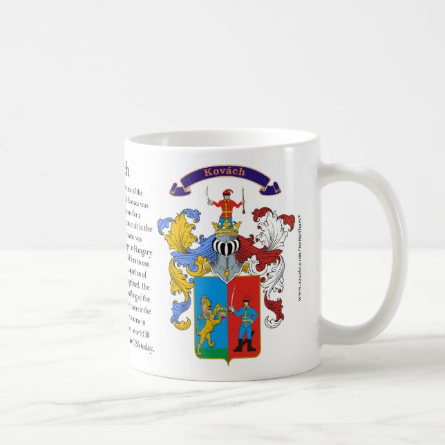 Mug Kovach, l'histoire, la signification et la crête (Droite)
