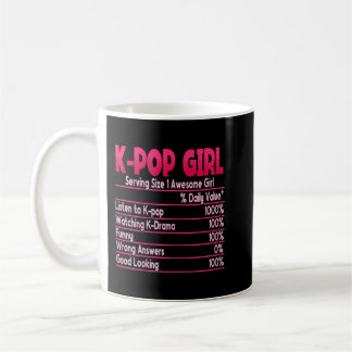 Mug Kpop Girl coréen Pop Music Kpop