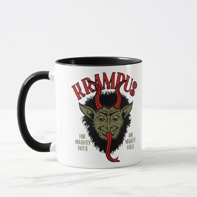 Mug Krampus Face Naughty (Gauche)