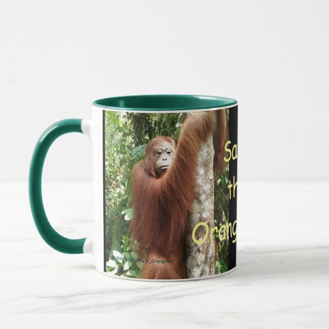 Mug Krista Orangutan sauve les orangs-outans (Gauche)