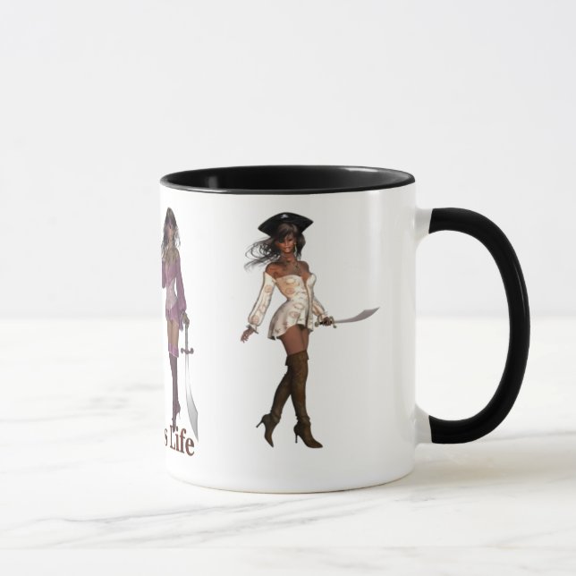 Mug KRW la vie d'un pirate (Droite)