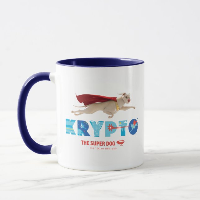 Mug Krypto Le Super Chien (Gauche)