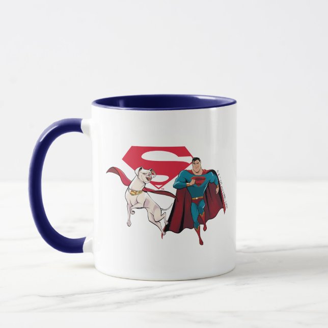 Mug Krypto & Superman (Gauche)