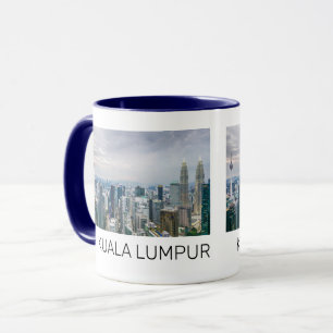 Mug Kuala Lumpur Malaisie Skyline Souvenir Vintage