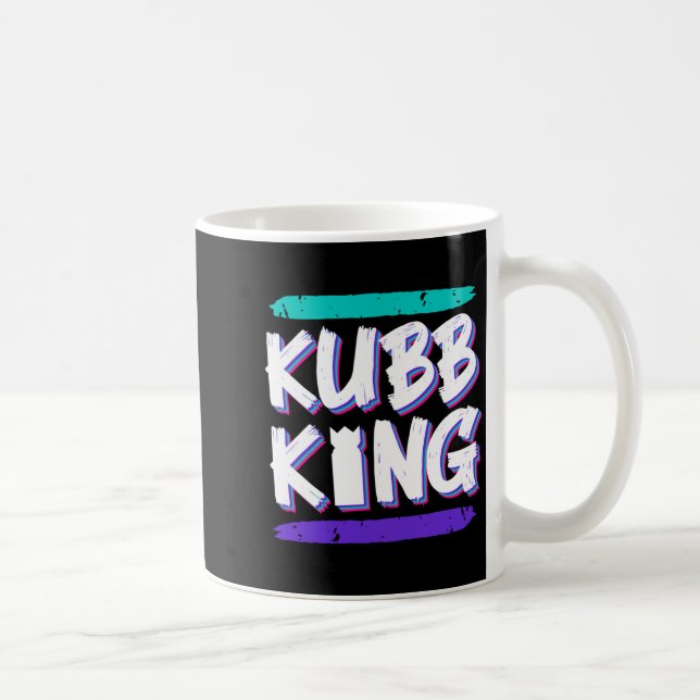 Mug Kubb King Viking Chess Pro Roi Viking Échecs (Droite)