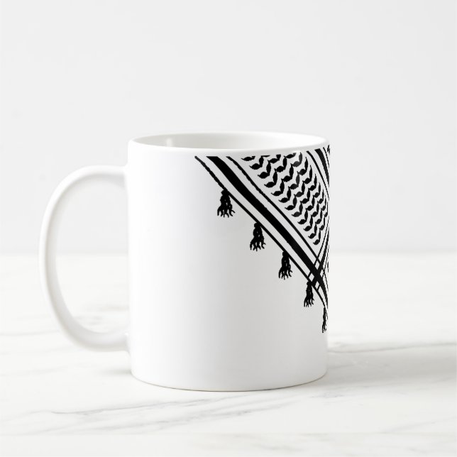 Mug Kufiyeh - Noir (Gauche)
