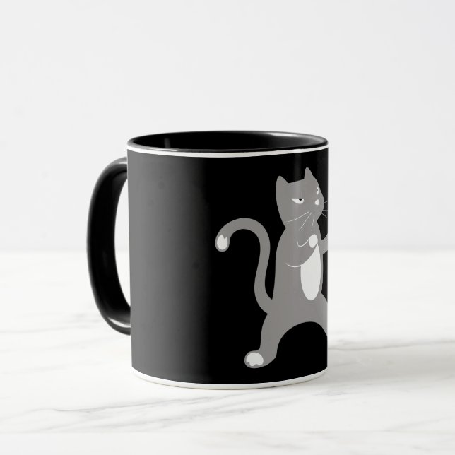 Mug Kung Fu Cat (Devant gauche)