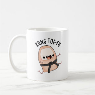 Mug Kung Toe-fu Drôle de gros orteil Jeu de mots