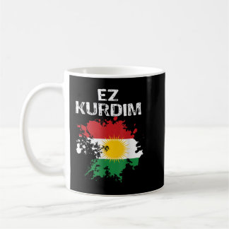 Mug Kurdistan Newroz Kurdi Drapeau Son Biji Kurdis