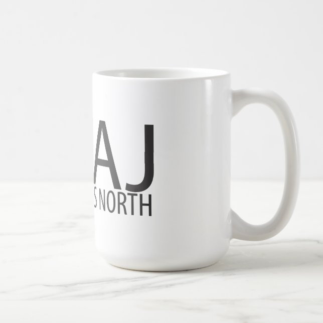 Mug KWAJ neuf degrés de du nord (Droite)