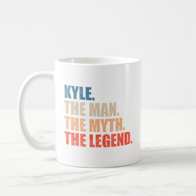 Mug Kyle The Man The Myth The Legend (Gauche)