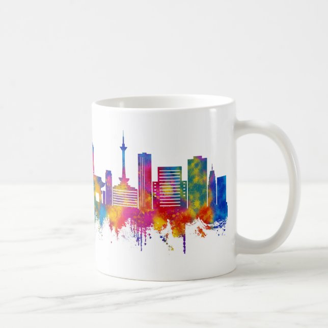 Mug Kyoto Japon Skyline (Droite)