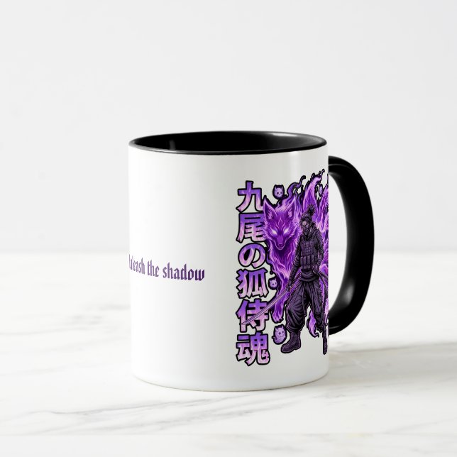 Mug Kyubi Cyber-Samouraï (Devant droit)