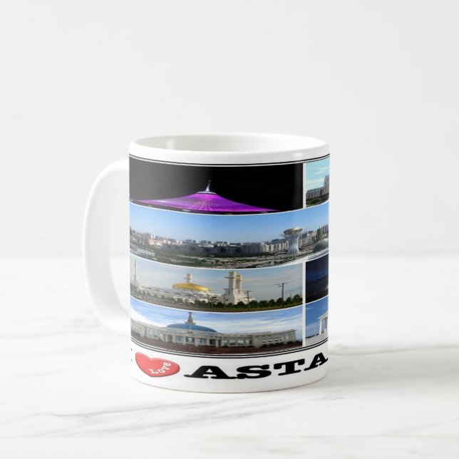 Mug KZ Kazakhstan - Astana - (Devant gauche)
