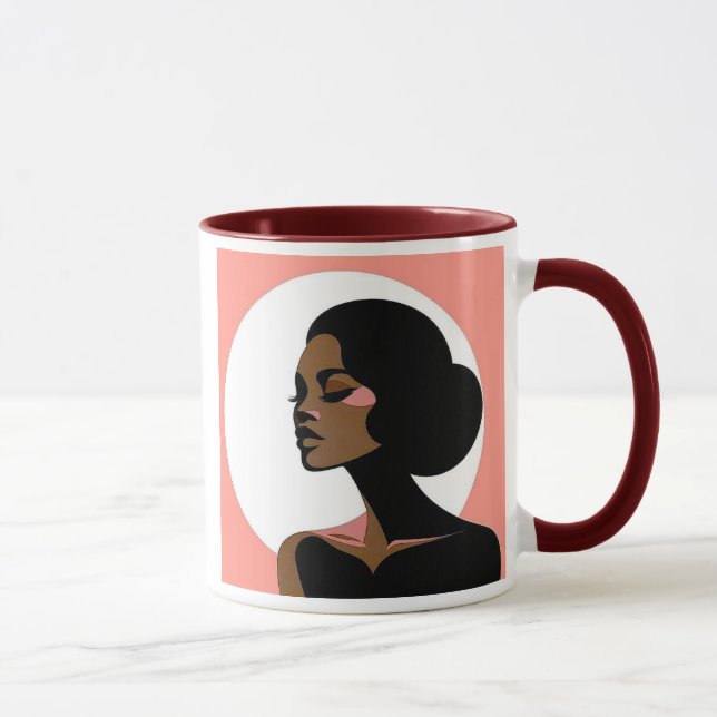 Mug  L’ombre d’une femme envoûtante. (Droite)