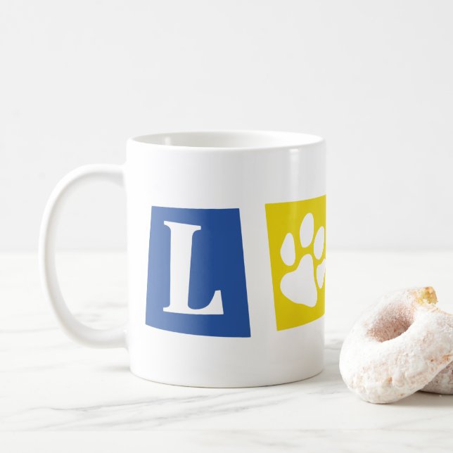 Mug L-paw-VE Rétro (Avec donut)
