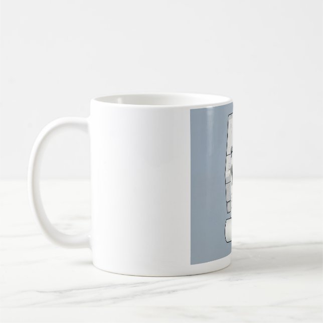 Mug L.U.S.A - Preuve de Rien - Imprimante de reçus drô (Gauche)