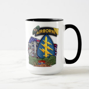 Mug la 5ème guerre de Vietnam de vétérans de béret