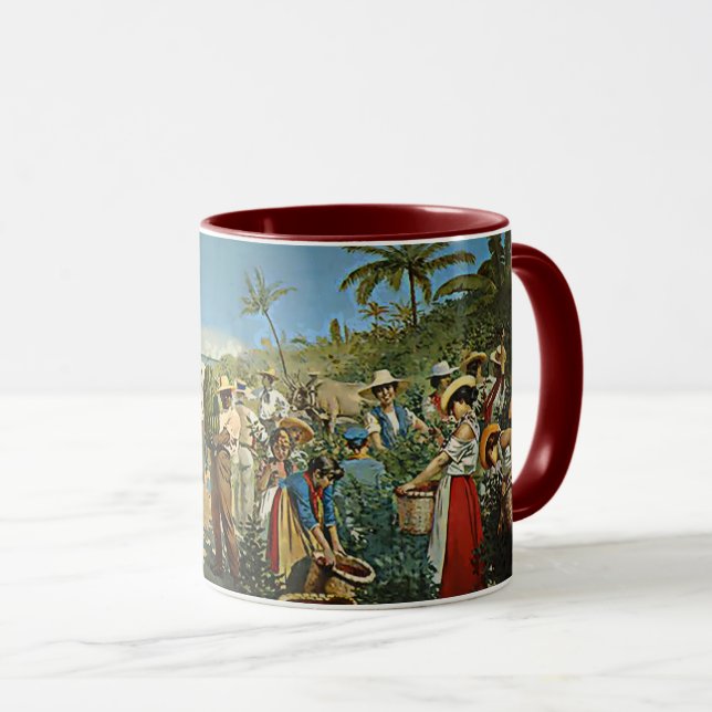 Mug "La Alegoria del Cafe" (Devant droit)