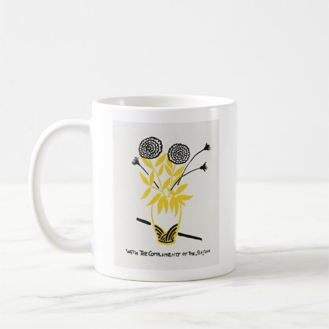 Mug La 'Avec les compliments de la saison' de Saÿen (Gauche)