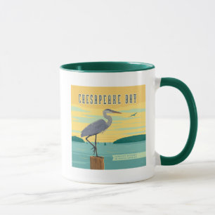 Mug La Baie De Chesapeake Le Plus Grand Estuaire D'Amé