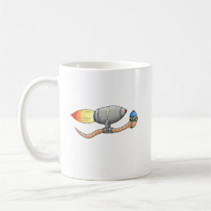 Mug La balade en fusée du ver de terre