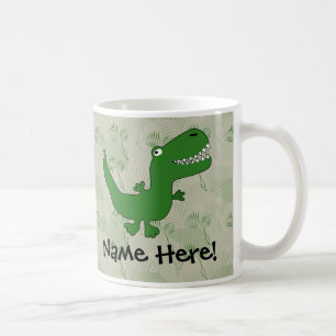 Mug La bande dessinée de dinosaure de Rex de
