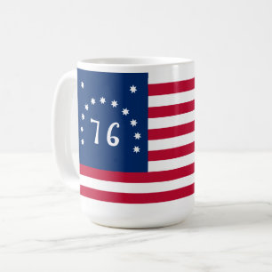 Mug La bannière de Bennington : le 76 drapeau de batai