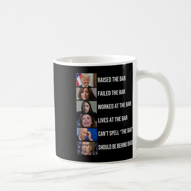 Mug La Barre A Échoué La Barre Travaillée Dans La Barr (Droite)