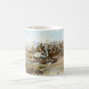Mug La bataille de Custer Charles Marion Russell