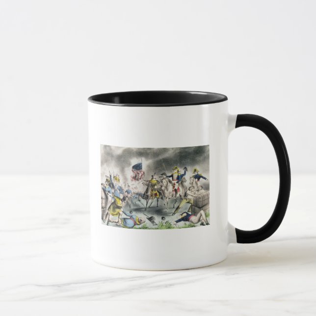 Mug La bataille de la Nouvelle-Orléans, pub. Nathaniel (Droite)